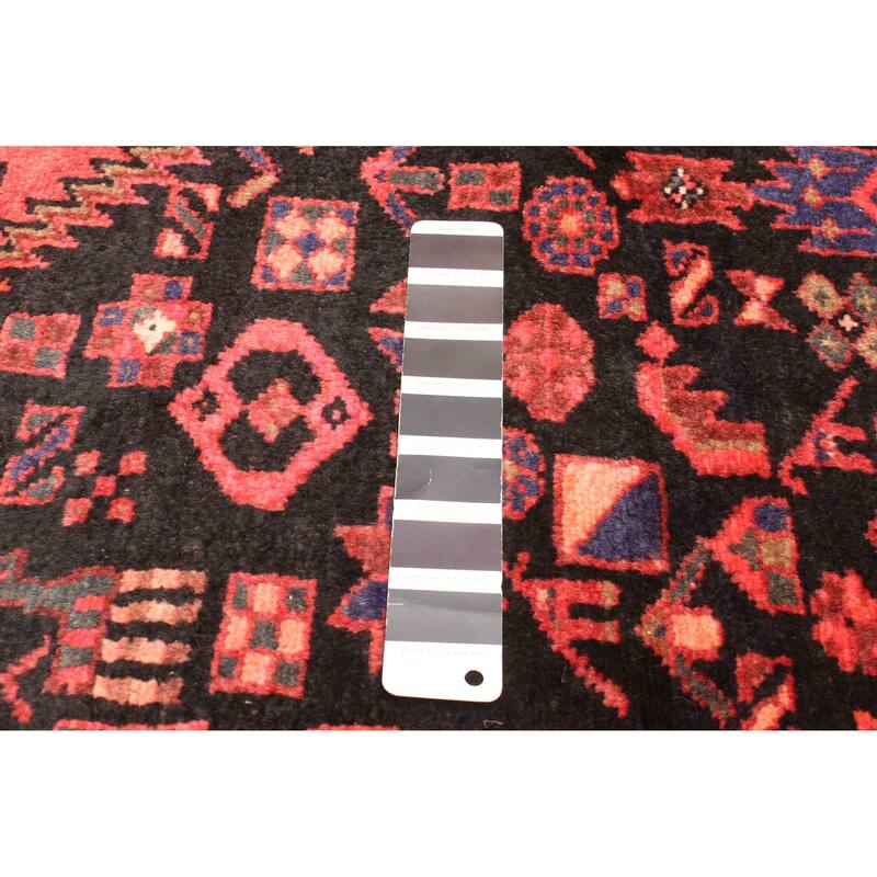 ECARPETGALLERY Hand-knotted Anadol Black Wool Rug - 4'7 x 7'4