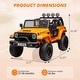 preview thumbnail 3 of 18, 24V 7AH Kids Ride on Truck Car 2 Seater Electric Vehicles for Toddles