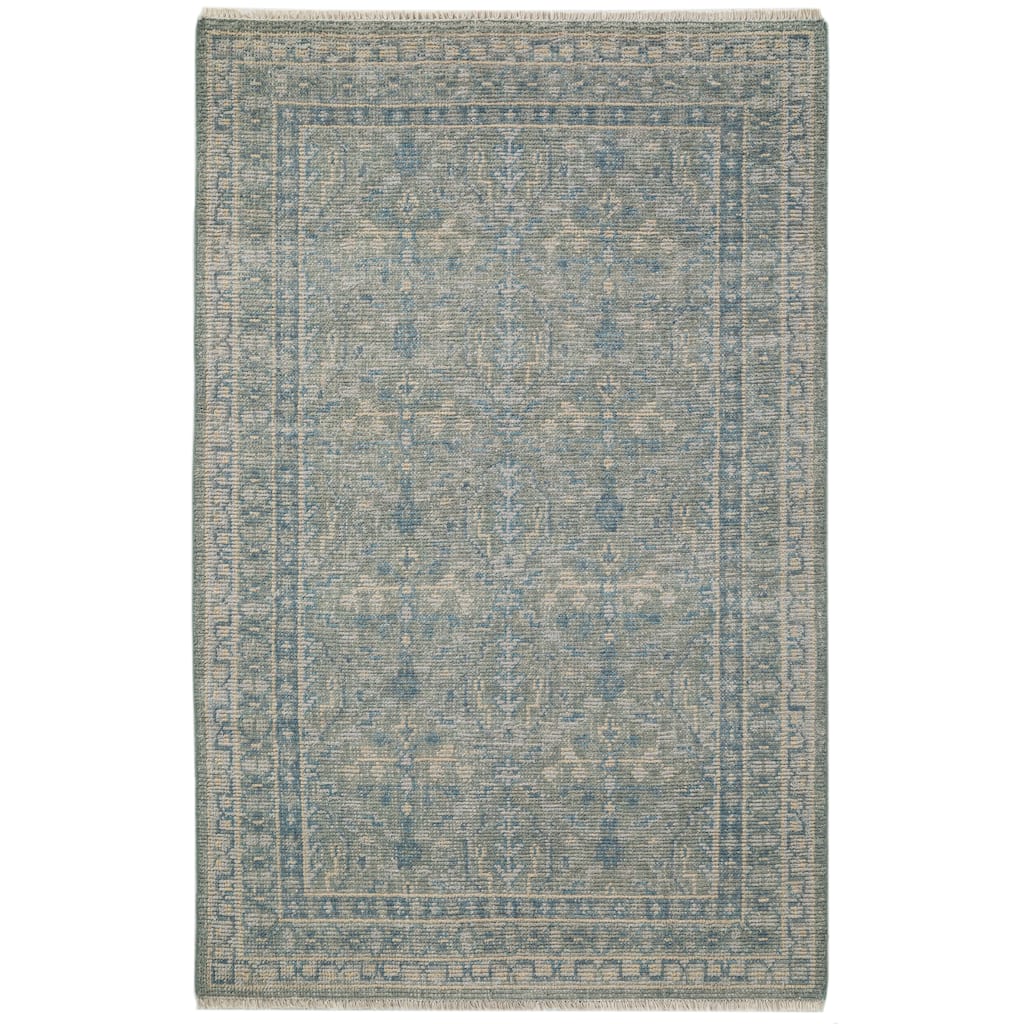 Terra by Obeetee Palace Zuri Green Rug