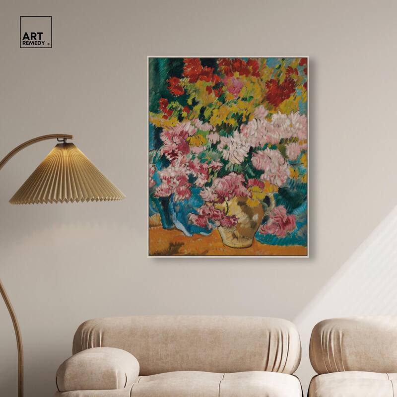Give him Flores Canvas by Art Remedy