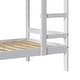preview thumbnail 27 of 77, Walker Edison Simple Solid Wood Twin Over Twin Bunk Bed