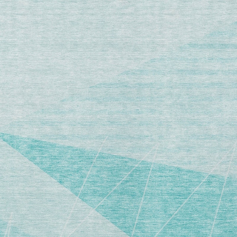 HomeRoots Geometric Transitional Rectangle Outdoor Rug