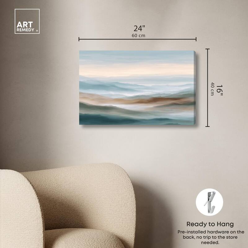 Nuance of the Range III Canvas by Art Remedy, Gallery Wrapped