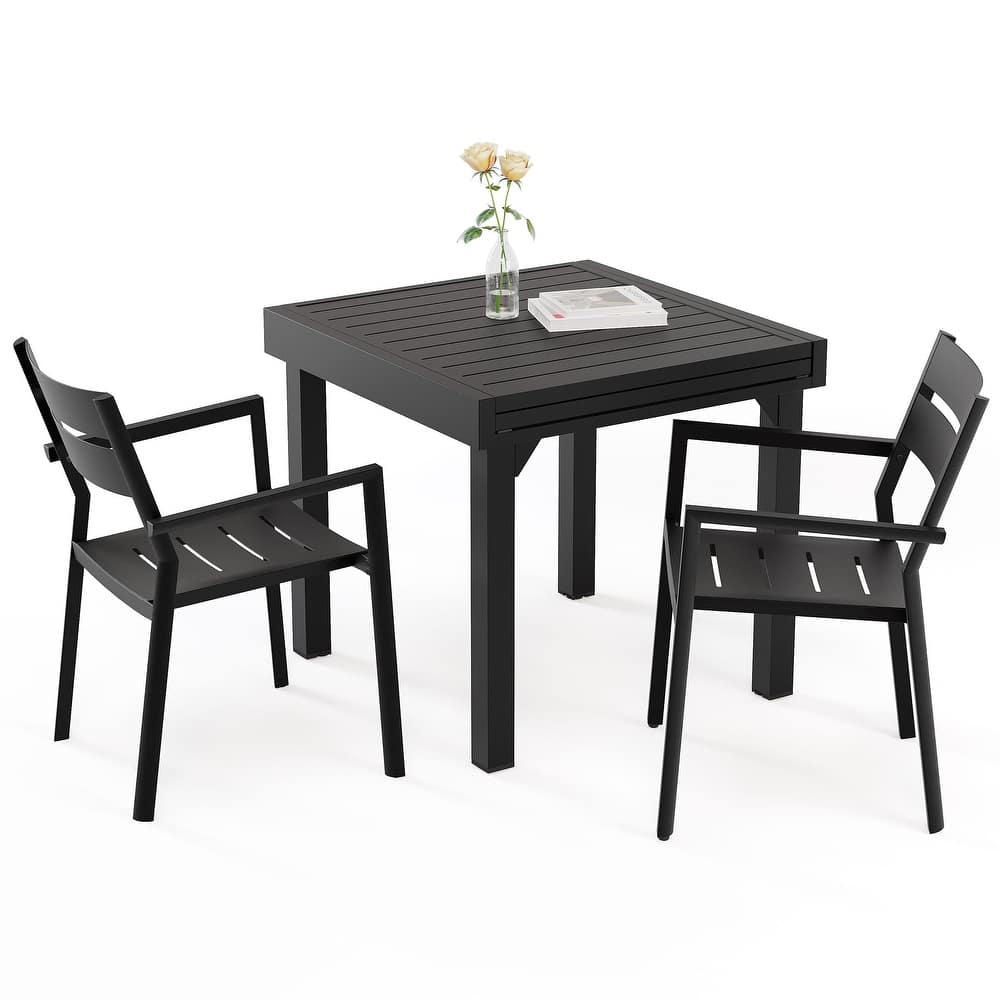 Outdoor 3/5/7-piece Patio Aluminum Dining Set