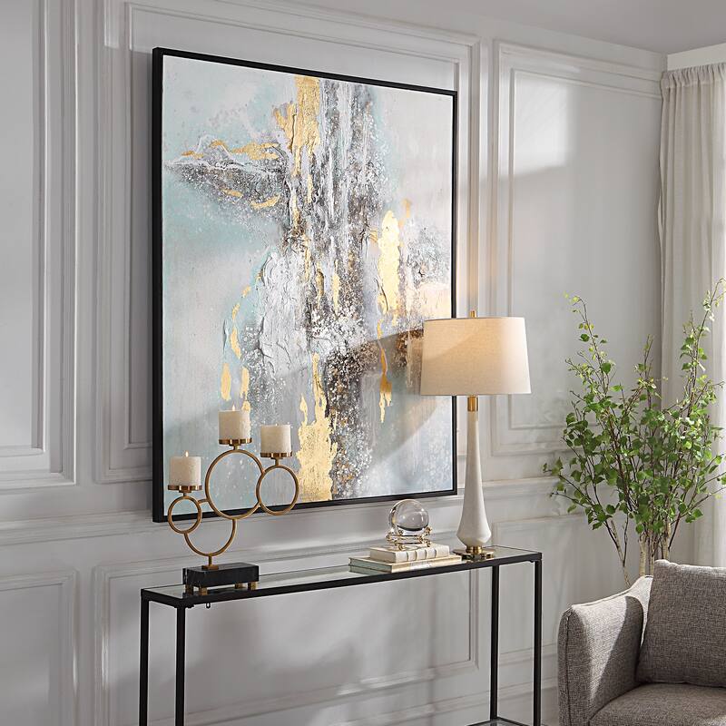 Uttermost Mountain Mist Hand Painted Canvas - 51.75"x61.75"x1.5"