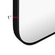 preview thumbnail 8 of 31, Mirror Trend Round Flat Metal-framed Wall Mirror