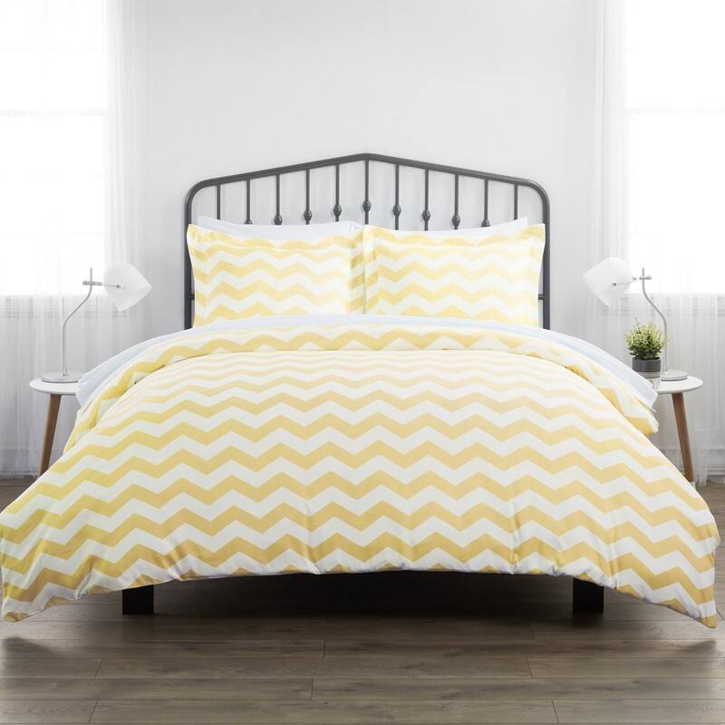 Becky Cameron Oversized 3-piece Printed Duvet Cover Set