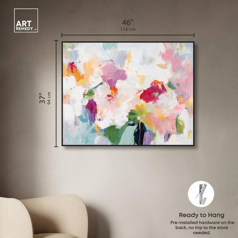 Bold Brushstroke I Canvas by Art Remedy