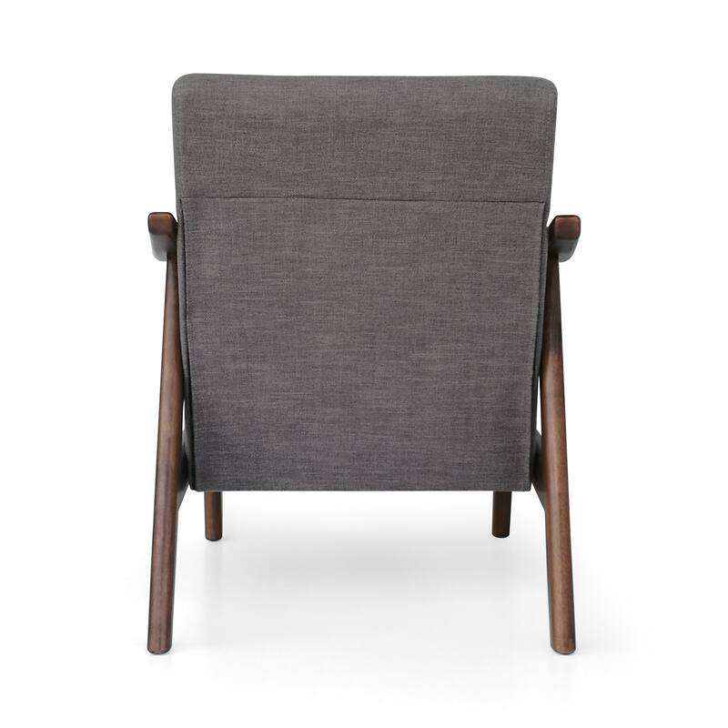25.25" Button Tufted Accent Chair