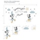 preview thumbnail 2 of 3, Lambs & Ivy Disney Baby Moonlight Mickey Mouse Blue/Black Wall Decals/Stickers