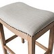 preview thumbnail 34 of 98, Maven Lane 31" Adrien Saddle Kitchen Bar Height Stool - N/A