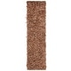 preview thumbnail 108 of 177, SAFAVIEH Handmade Leather Shag Carlijn Modern Decorative Rug 2'3" x 9' Runner - Light Gold - Runner