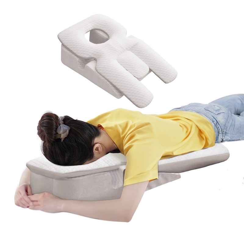 Face Down Pillow for Sleeping with Bed Wedge Prone Pillow for Eye Surgery Home Massage Bed Bath Beyond 41253962
