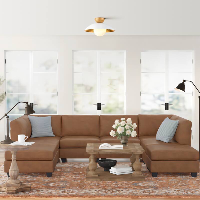 14.5 in. 1-Light Black/White Finish Wood Gold Leaf Dome Semi-Flush Mount Light with Opal Glass Globe