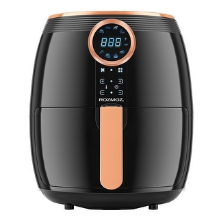 MOOSOO Small Air Fryer, 2 Quart Electric Oil-Less Air Fryer Oven Cooker  with Air Fryer Liner, Cookbook 