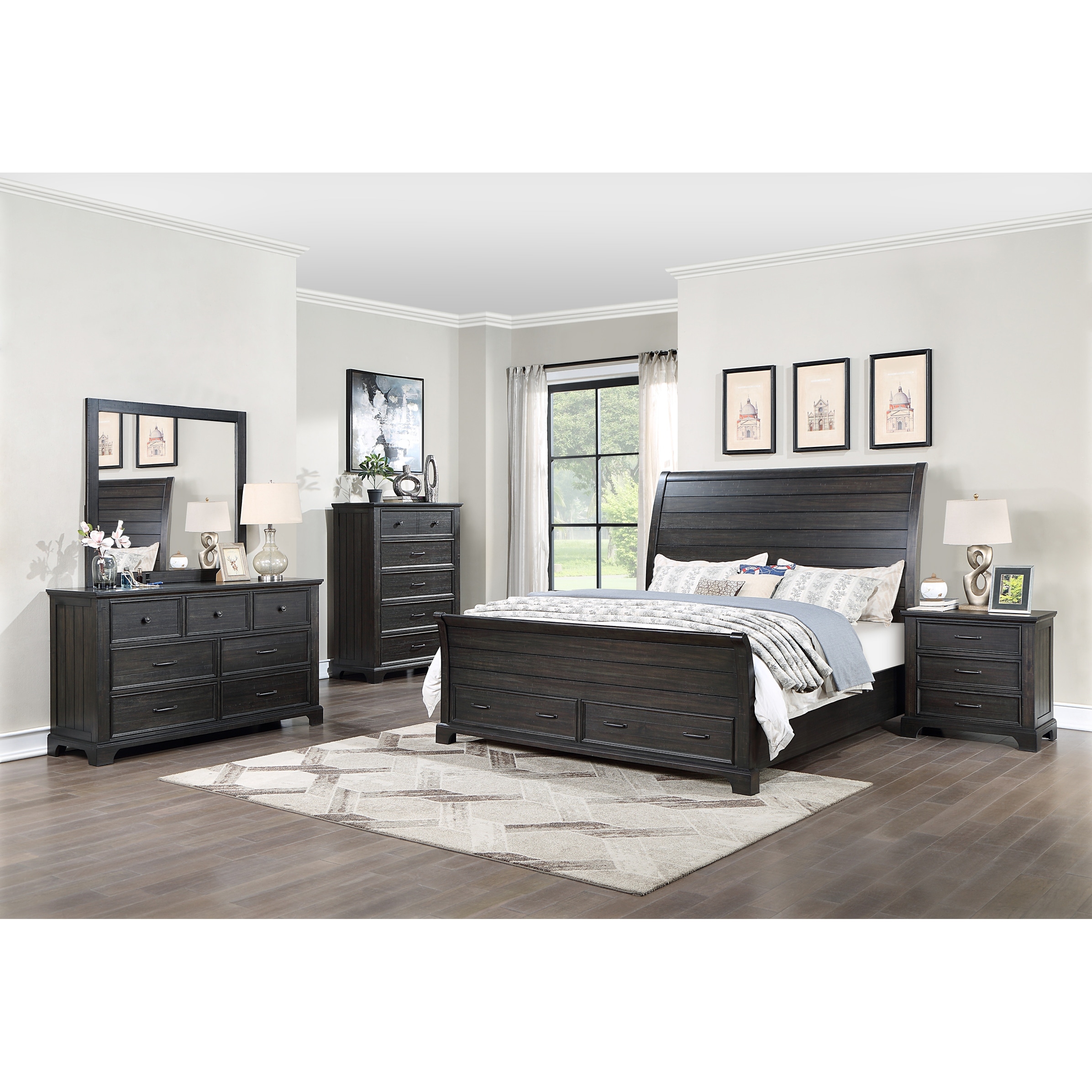 Glass shop bedroom sets