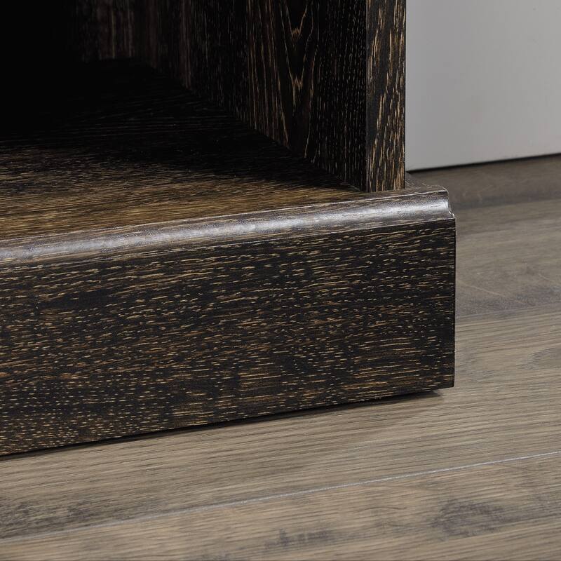 Engineered Wood Farmhouse Bookcase with Ten Spacious Cubbies, White