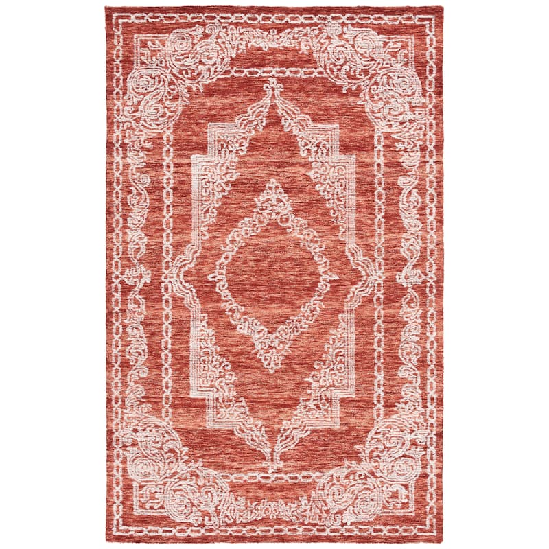 SAFAVIEH Handmade Metro Helmtraud French Country Wool Rug