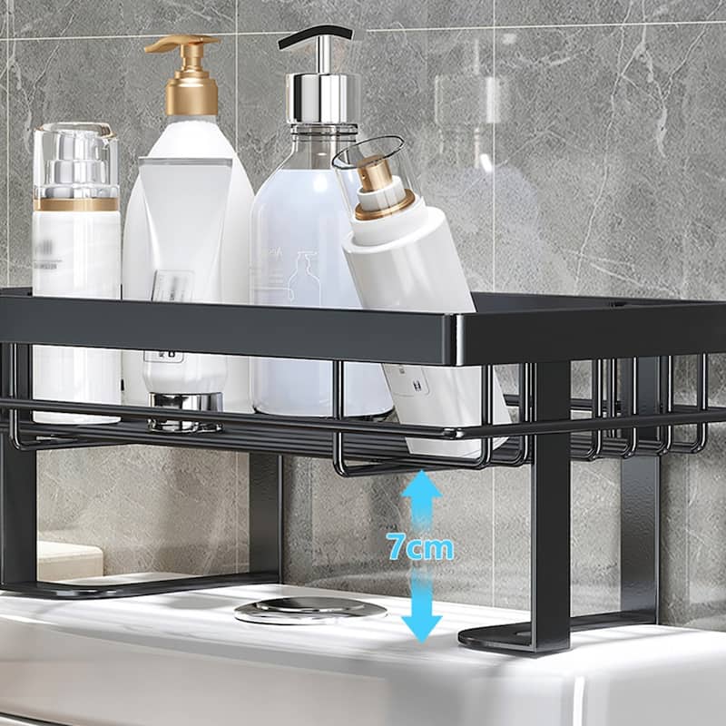 Over The Toilet Storage Shelf, Over Toilet Storage, Bathroom Storage Organizer, Back Of Toilet Shelf Organizer