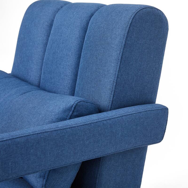 Modern Upholstered accent chair with a pillow