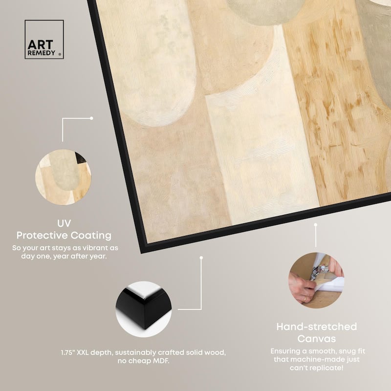 Overlapping Planes II Canvas by Art Remedy
