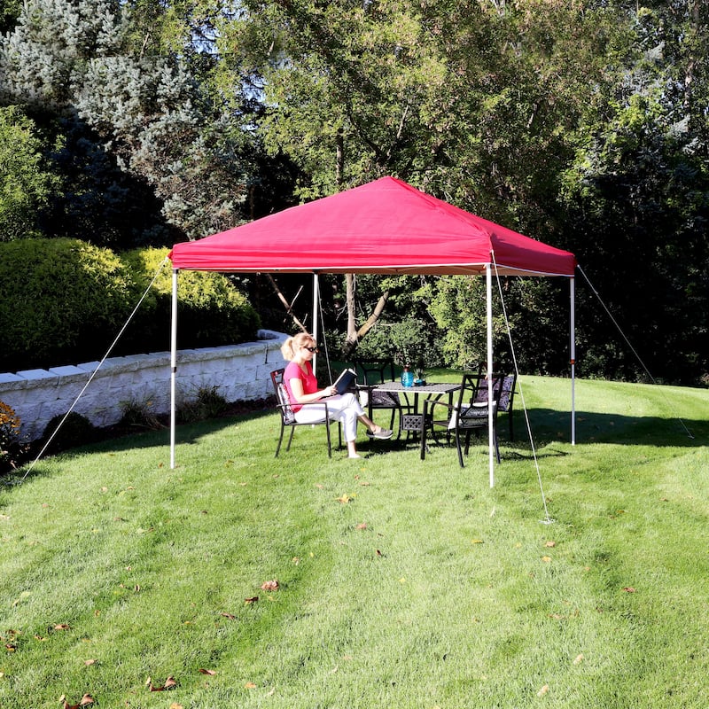 Sunnydaze Standard Pop Up Canopy with Carry Bag