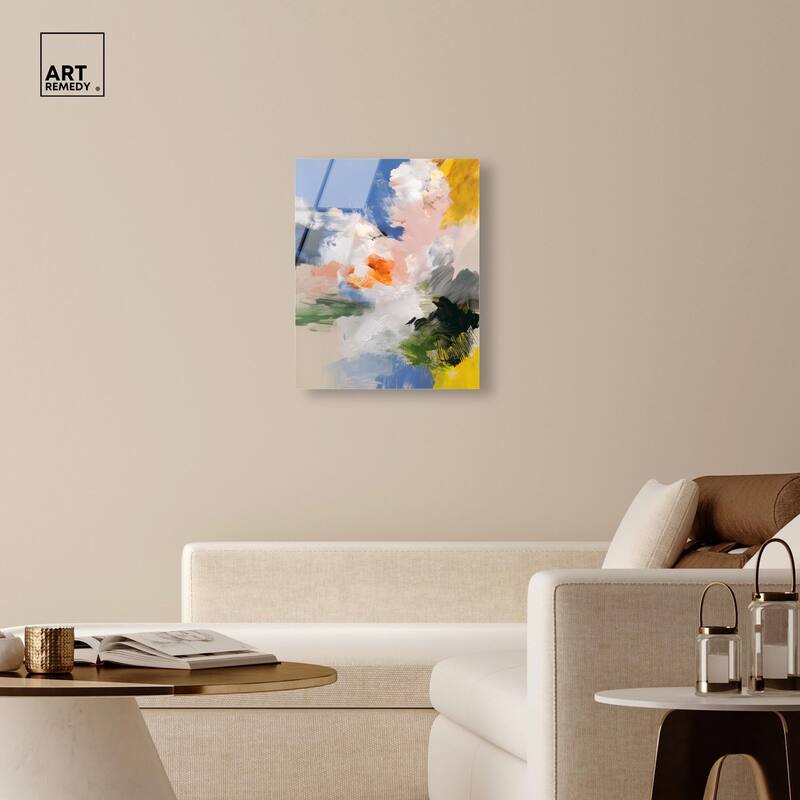 Clouds and Color I Acrylic by Art Remedy, Ready to Hang