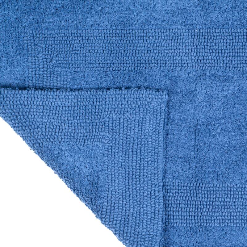 Bath Mat - 60x24-Inch Plush Cotton Bathroom Runner by Windsor Home