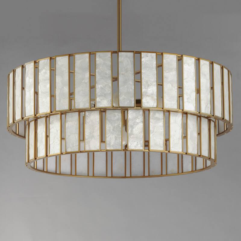 Maxim 12806 Miramar 6 Light 33" Wide Waterfall Chandelier