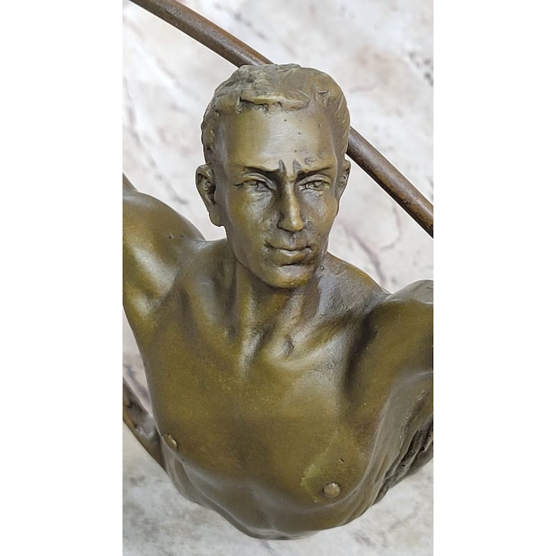 Cirque Du Soleil Acrobat Circus Performer Bronze Statue Sculpture Original Vitaleh Art
