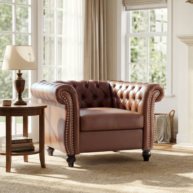 Christopher Knight Home - Silverdale Traditional Chesterfield Club Chair