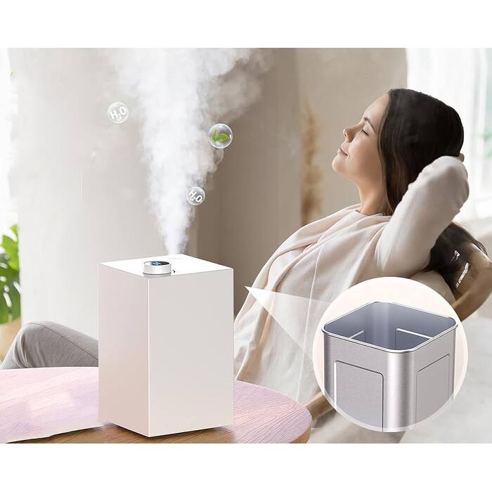 Stainless Steel Humidifier,Cool Mist Humidifiers for Bedroom Bed Bath