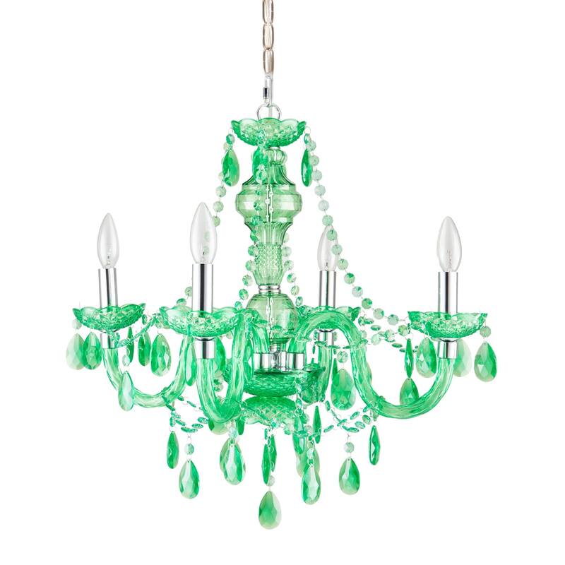 angelo:HOME Fulton Chandelier - Spring Green - 4 Light