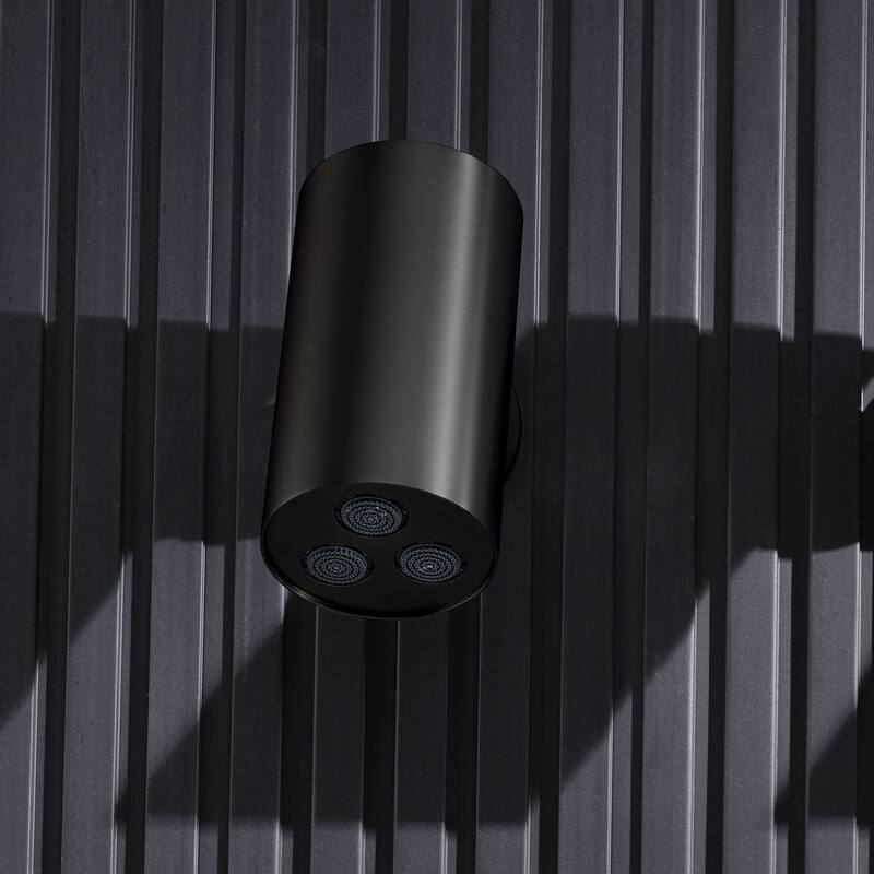 Wall-mounted adjustable showerhead