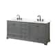Option Dark Gray / White Quartz Top / Matte Black