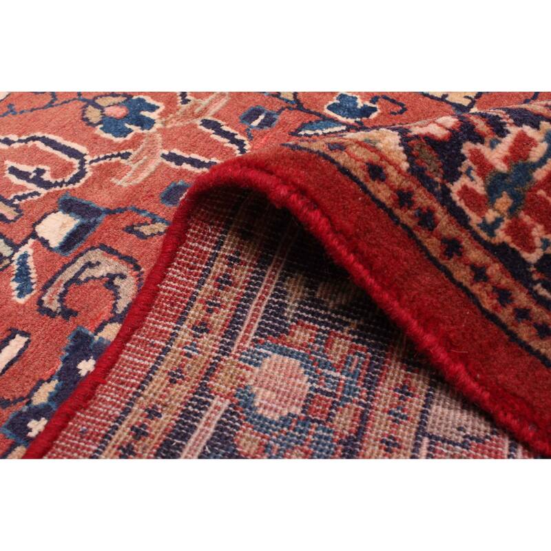 ECARPETGALLERY Hand-knotted Anadol Dark Copper Wool Rug - 3'6 x 11'0