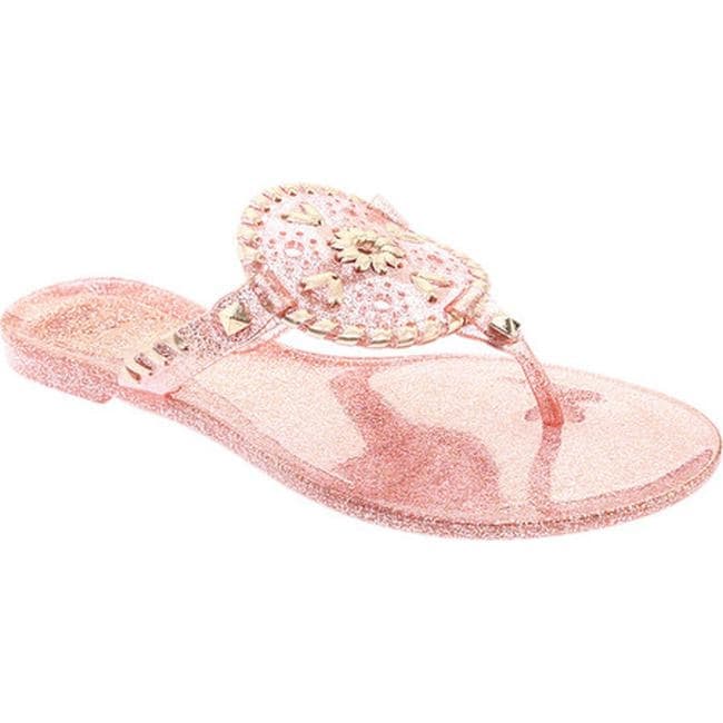 jack rogers rose gold sandals