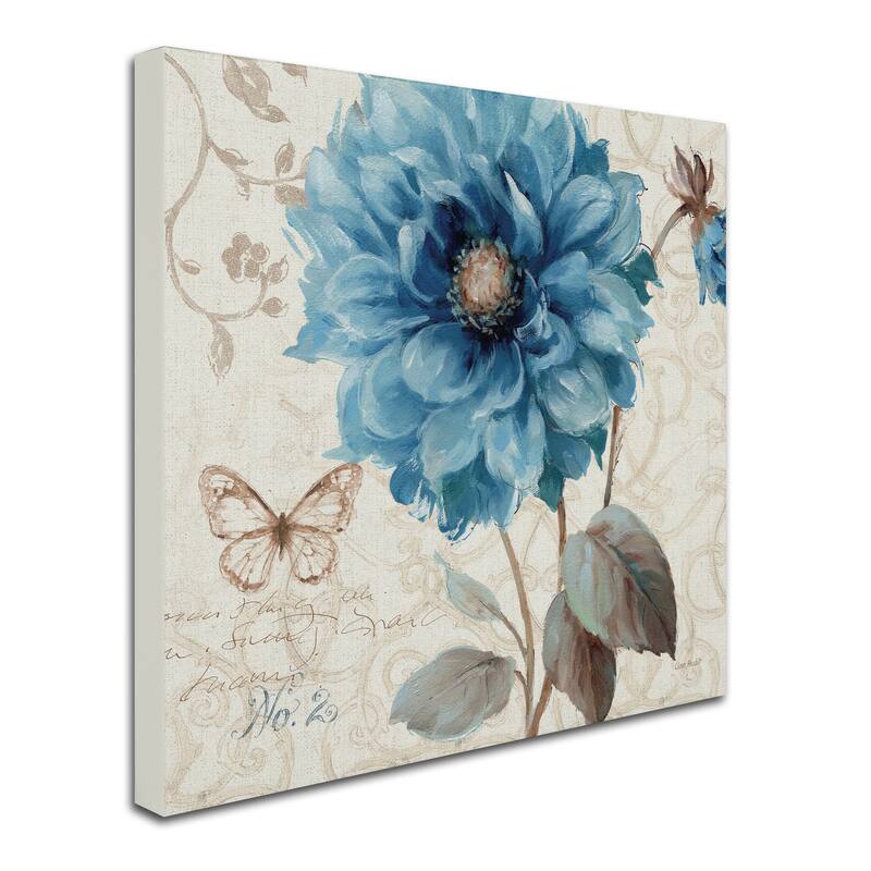 Lisa Audit 'A Blue Note II' Canvas Art