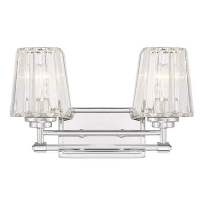 Savoy House 8-6001-2 Garnet 2 Light 16" Wide Vanity Light