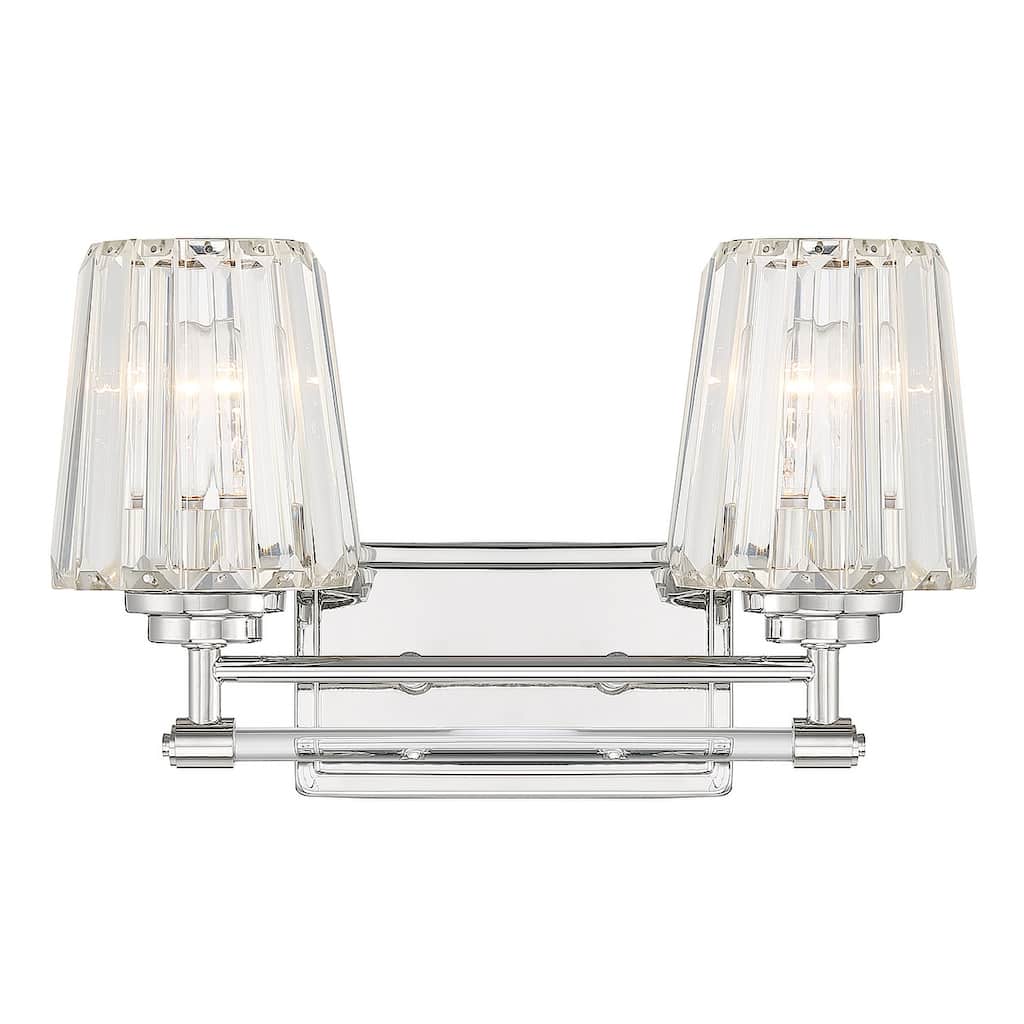 Savoy House 8-6001-2 Garnet 2 Light 16" Wide Vanity Light