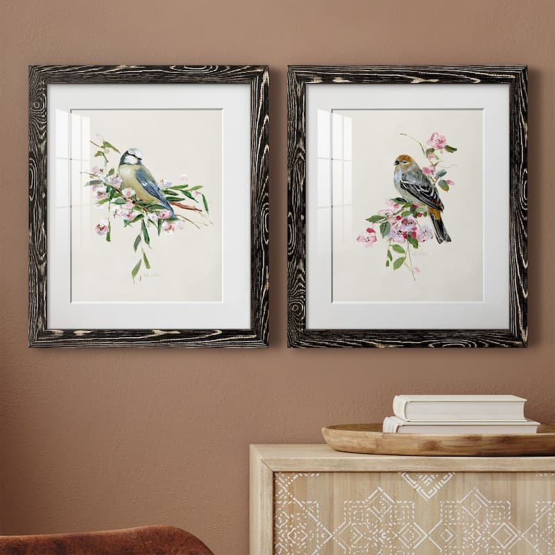 Spring Song Blue Bird-Premium Framed Print - Ready to Hang