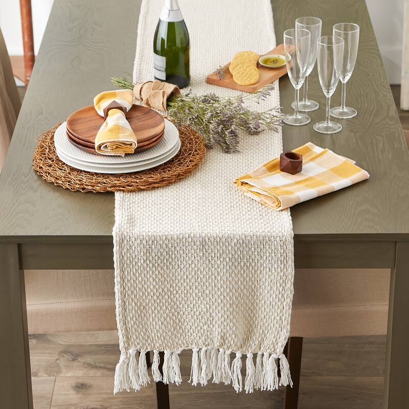 DII Woven Table Runner