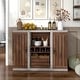 preview thumbnail 11 of 15, Furniture of America Xole 47-in. Rustic 7-shelf Dining Buffet, Sideboard for Dining Room