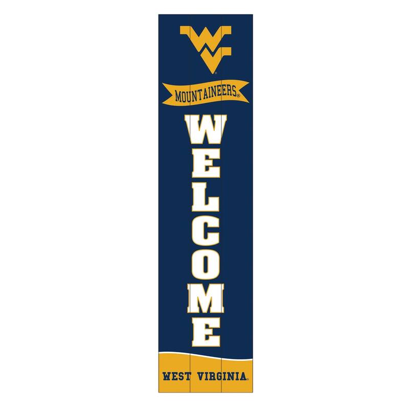 47" Porch Leaner Welcome Wall Sign, West Virginia University