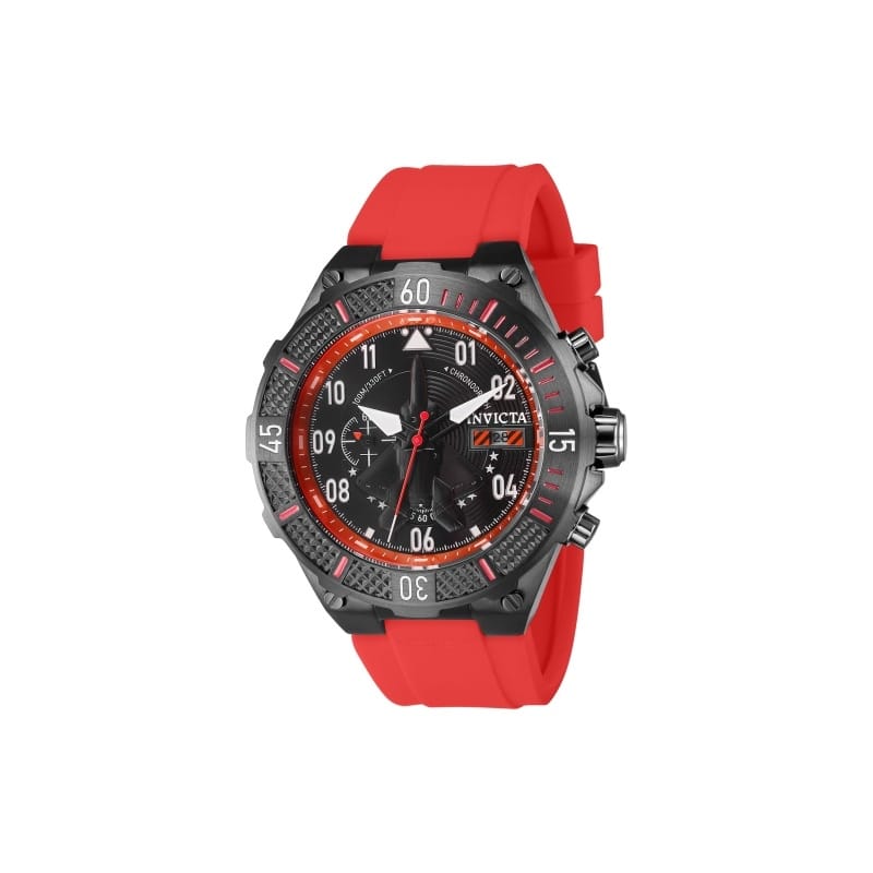 Invicta Men's 39897 Aviator Quartz Multifunction Black Dial Watch