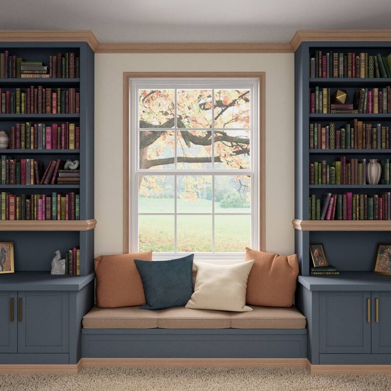 BRB3:11/16-in D x 2-1/4-in W x 96-in L Americraft Solid Hardwood Stain Grade Baby Howe Casing Moulding