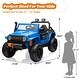 preview thumbnail 15 of 49, 24V Kids 2 Seater Ride On Truck Car Electric Vehicles Remote Control