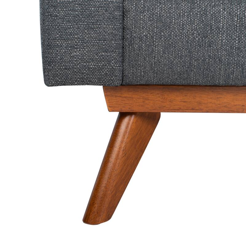 SAFAVIEH Home Gneiss Modern Linen Sofa - 85"W x 38"D x 34"H