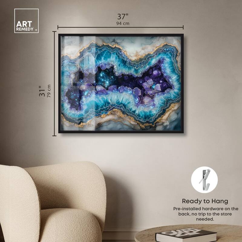 Stellar Shard Core Shadowbox by Art Remedy