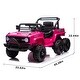preview thumbnail 14 of 26, 12V 6-Wheel Electric Truck for Kids, Remote Control, 4 Motors, Bluetooth, MP3, LED Lights, 3-5 Years